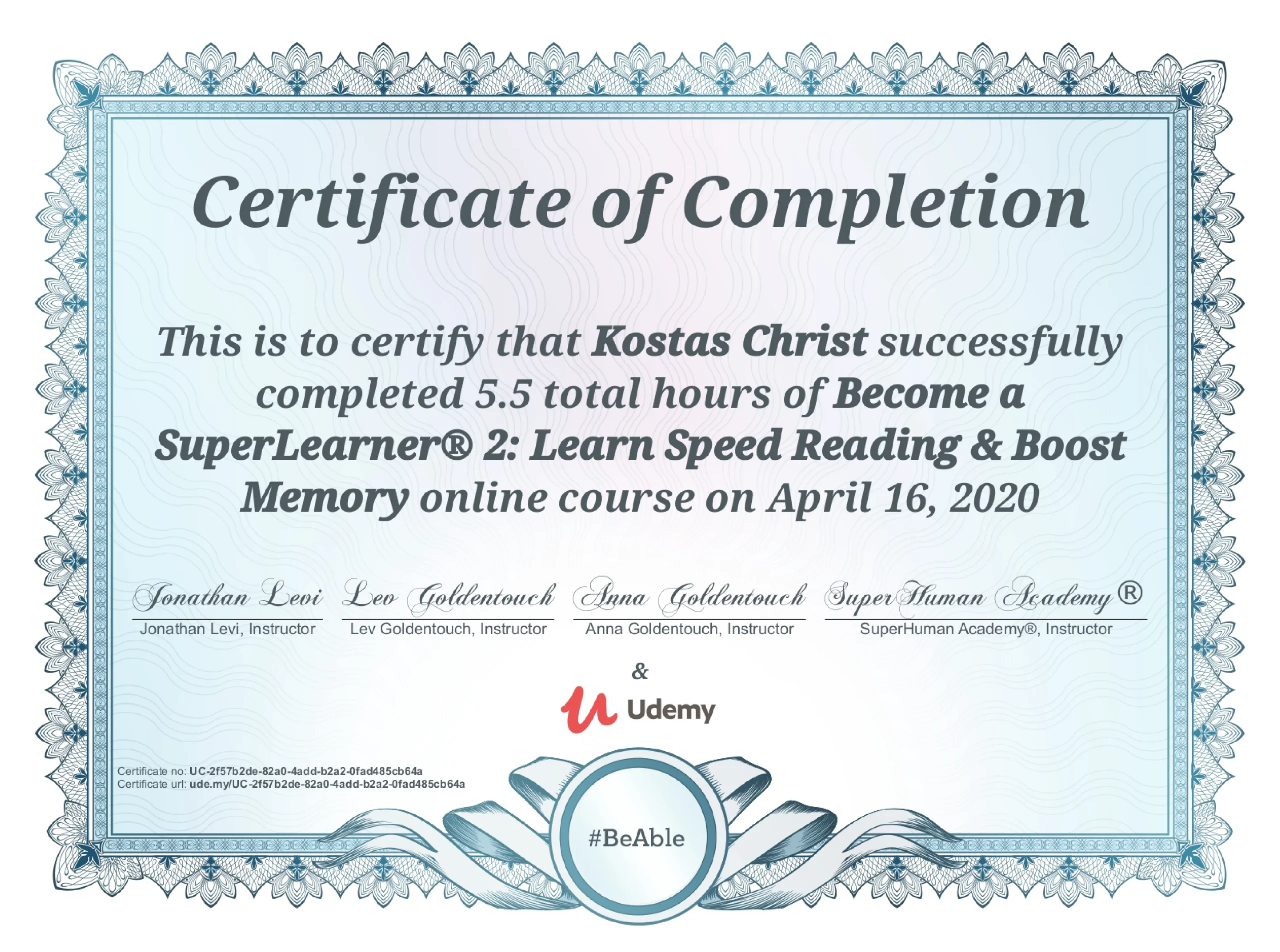 Become a SuperLearner – Certification
